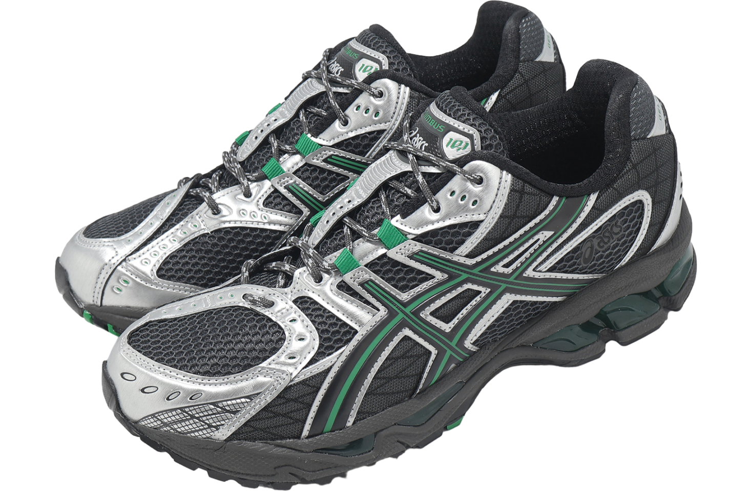 Asics GEL-Nimbus 10.1 Obsidian Grey / Green Basil