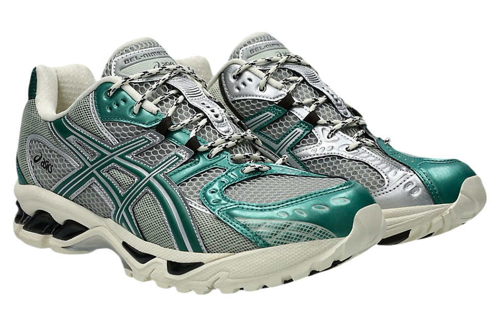 Asics Gel-Nimbus 10.1 Silver / Green Metallic