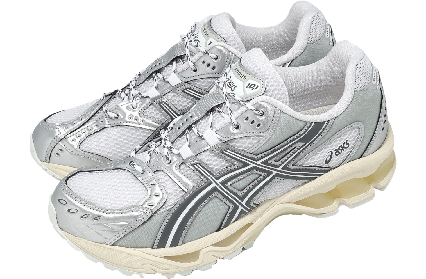 Asics GEL-Nimbus 10.1 White / Glacier Grey