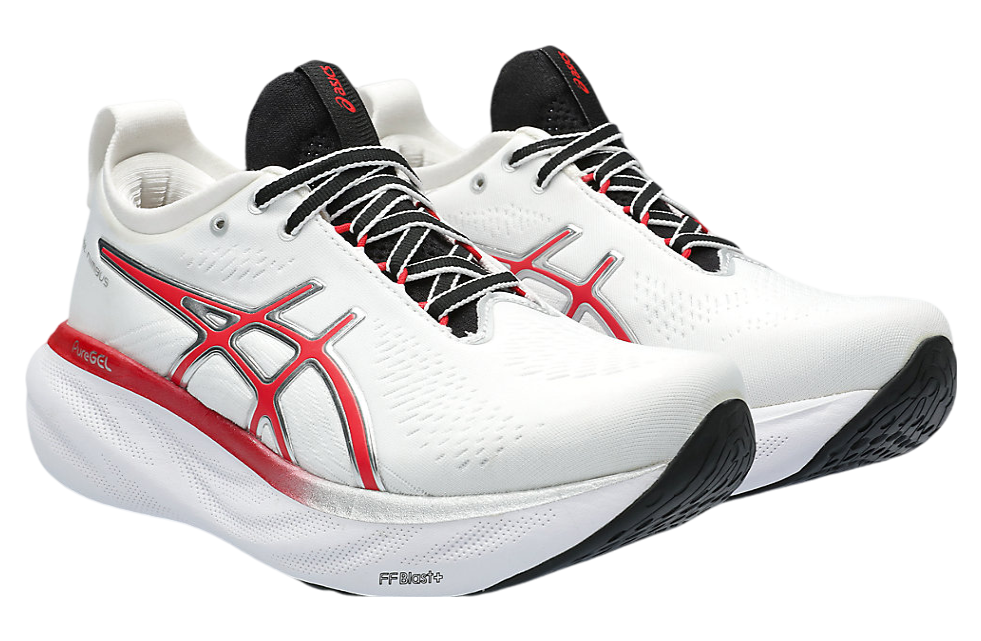 Asics Gel-nimbus 25 Anniversary Wmns White / Classic Red