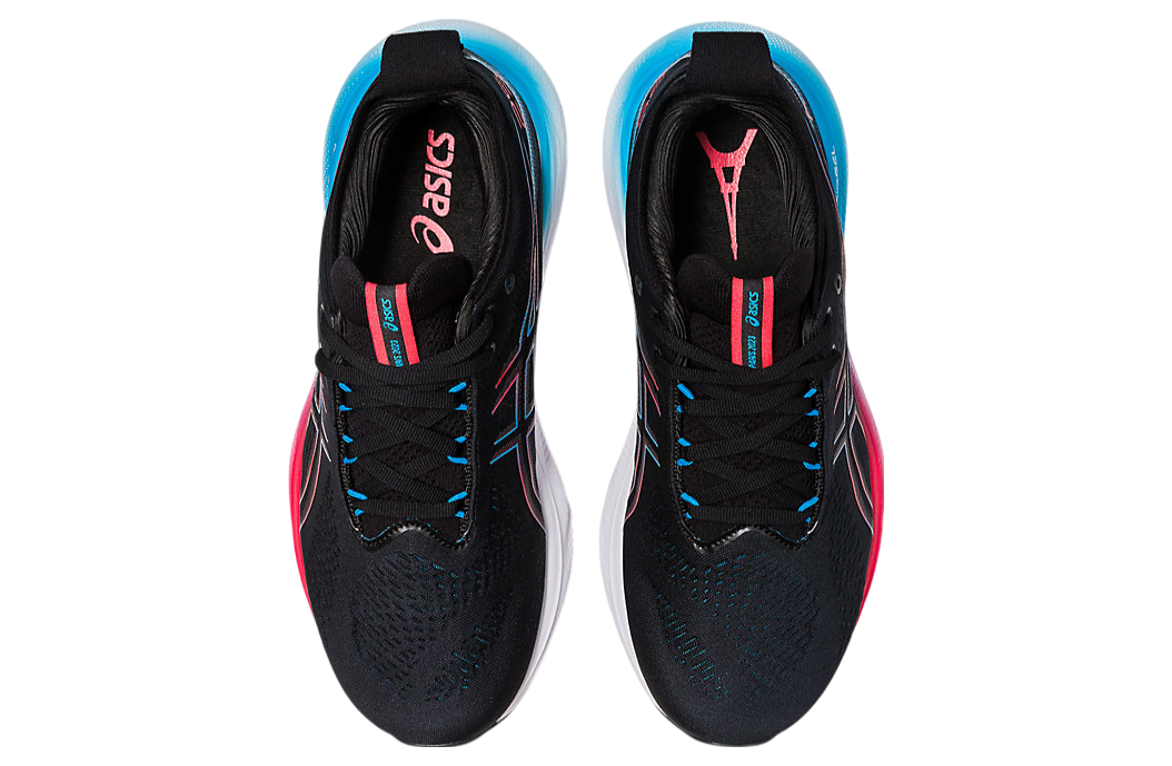 Asics Gel-Nimbus 25 Black / Electric Red