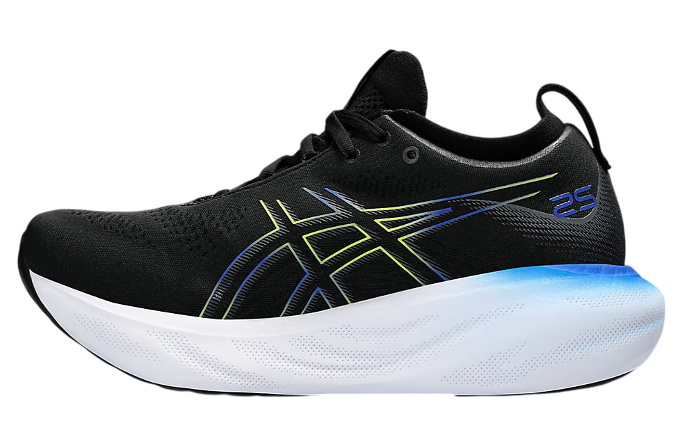 Asics Gel-Nimbus 25 Black / Glow Yellow