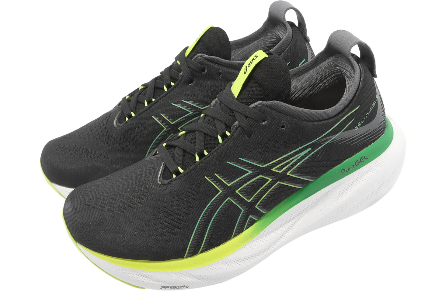 Asics GEL-Nimbus 25 Black / Lime Zest