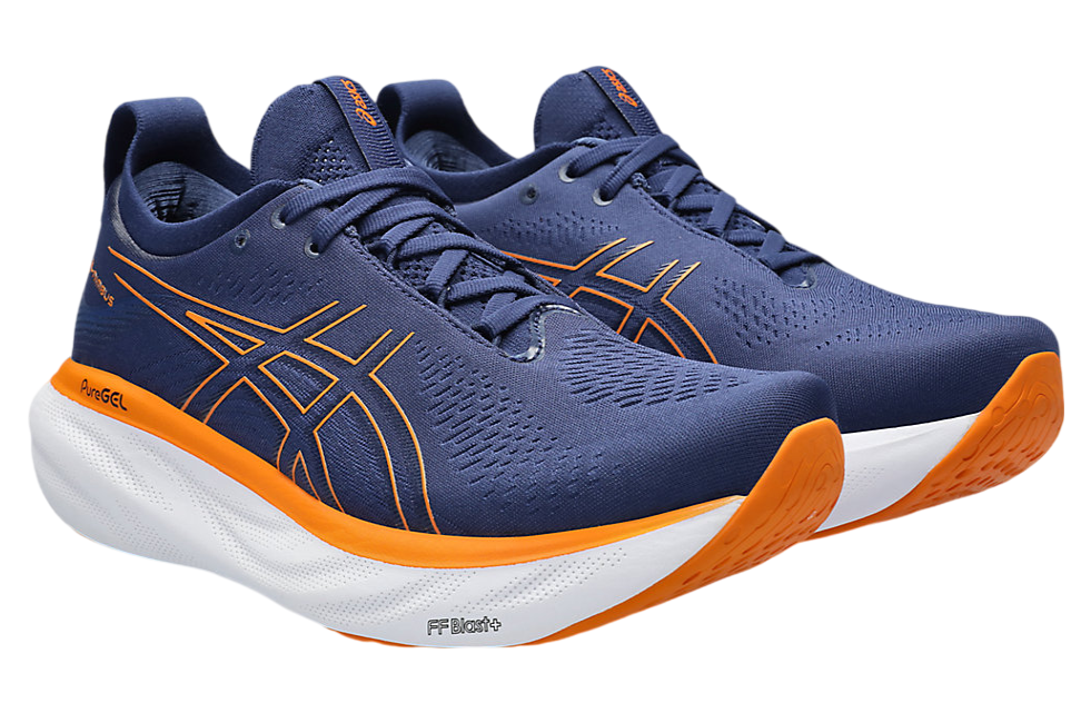 Asics Gel-Nimbus 25 Deep Ocean / Bright Orange