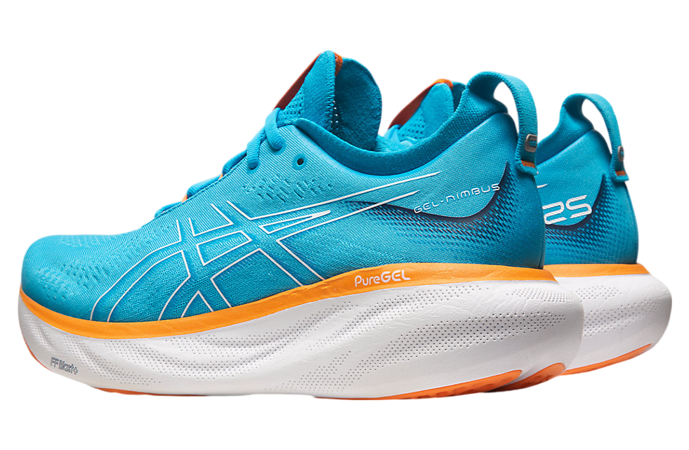 Asics Gel-Nimbus 25 Island Blue / Sun Peach