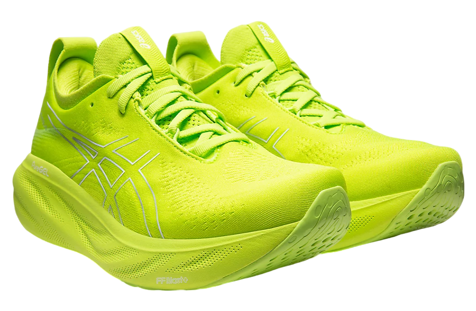 Asics Gel-Nimbus 25 Lime Zest / White