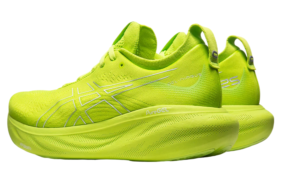 Asics Gel-Nimbus 25 Lime Zest / White