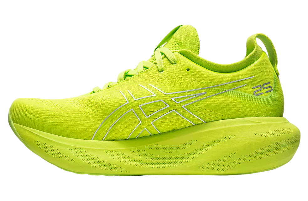 Asics Gel-Nimbus 25 Lime Zest / White