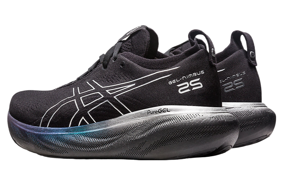 Asics Gel-Nimbus 25 Platinum WMNS Black / Pure Silver