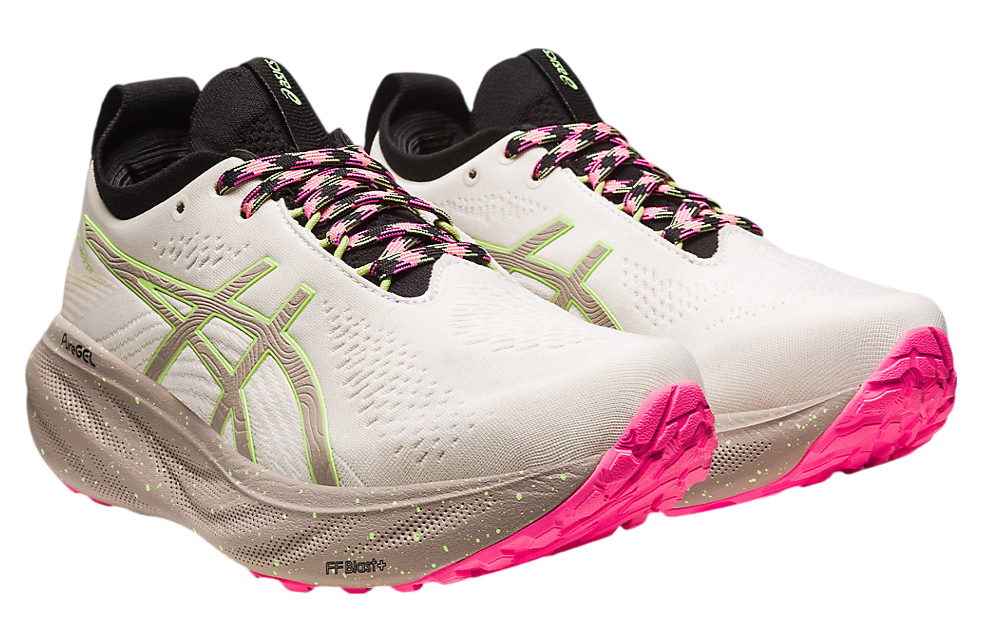 Asics Gel-Nimbus 25 TR WMNS Nature Bathing / Lime Green