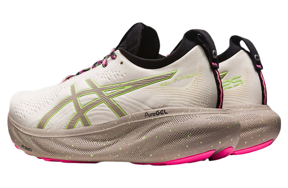 Asics Gel-Nimbus 25 TR WMNS Nature Bathing / Lime Green