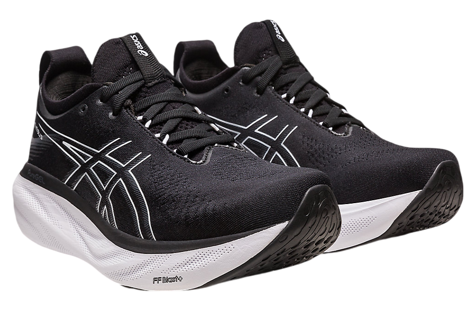 Asics Gel-Nimbus 25 Wide WMNS Black / Pure Silver