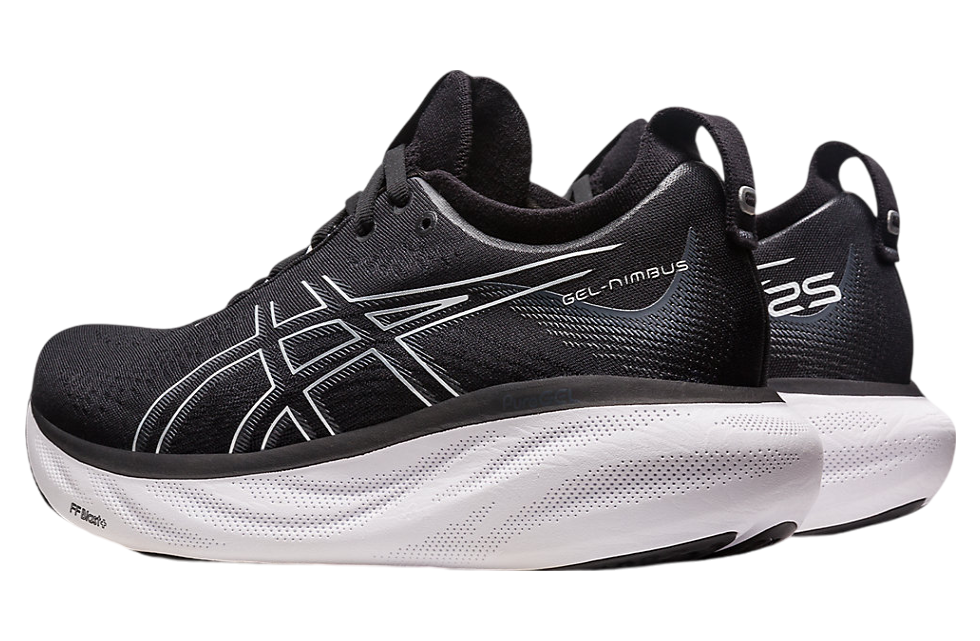 Asics Gel-Nimbus 25 Wide WMNS Black / Pure Silver