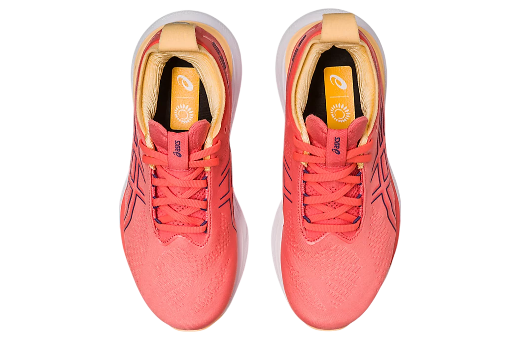 Asics Gel-Nimbus 25 Wide WMNS Papaya / Dusty Purple