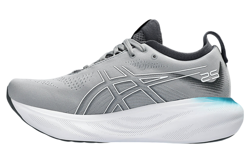 Asics Gel-Nimbus 25 Wide WMNS Sheet Rock / White