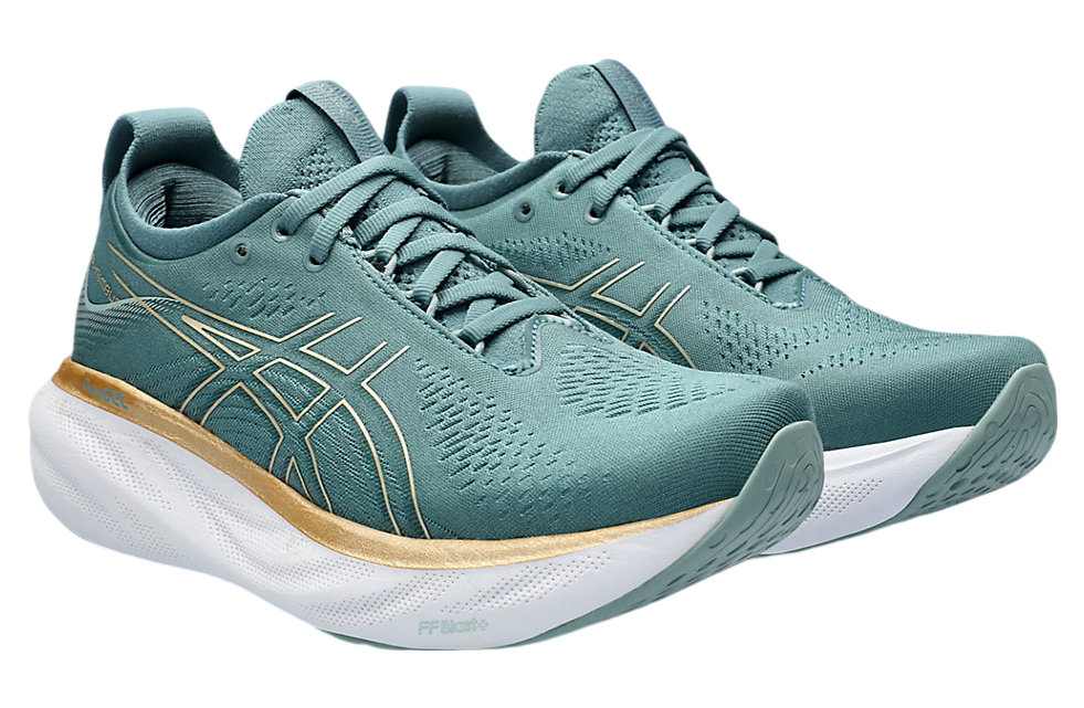 Asics Gel-Nimbus 25 WMNS Foggy Teal / Champagne