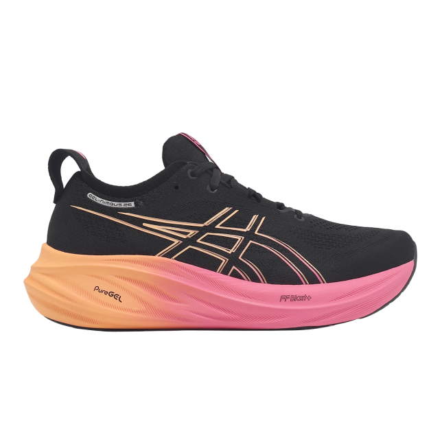 Asics GEL-Nimbus 26 Black / Rose Gold