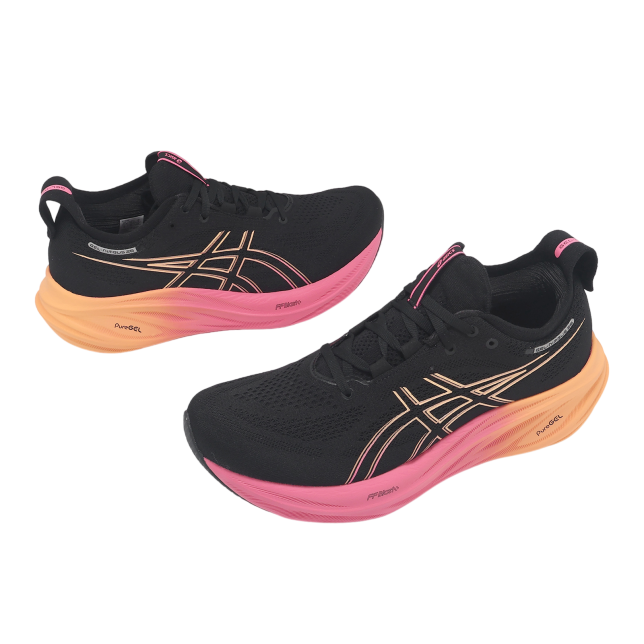 Asics GEL-Nimbus 26 Black / Rose Gold