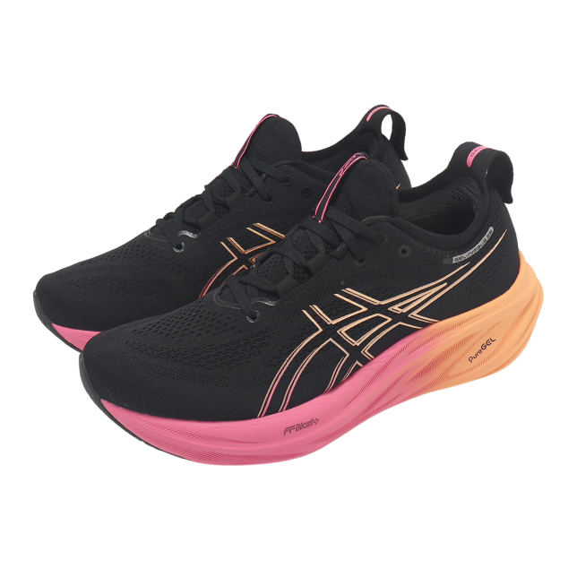 Asics GEL-Nimbus 26 Black / Rose Gold