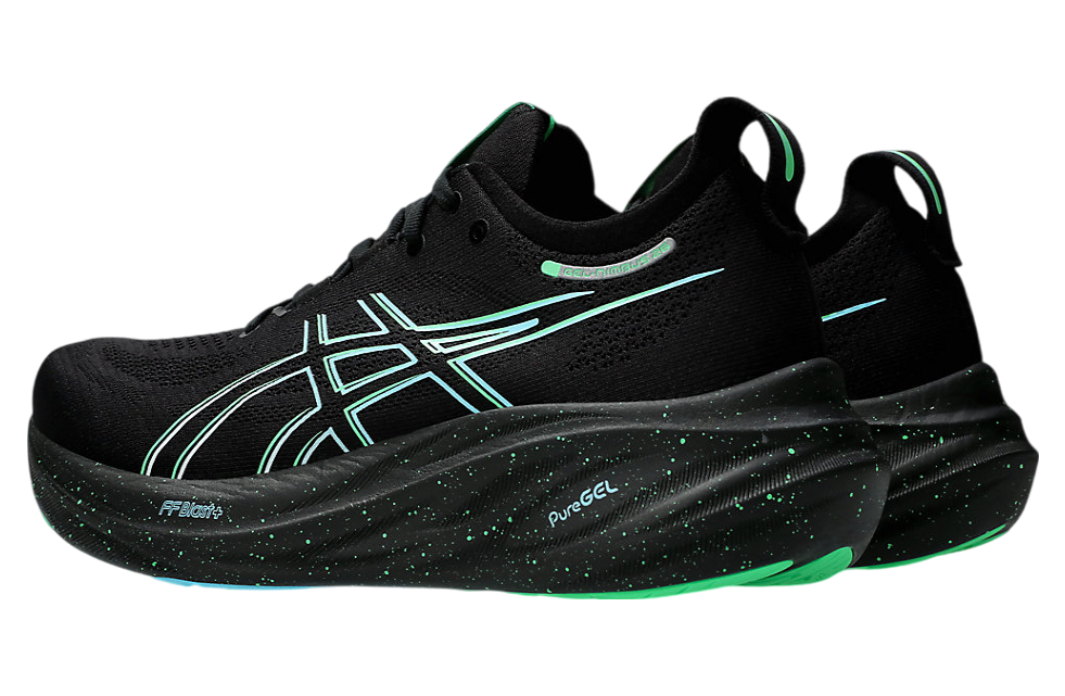 Asics Gel-Nimbus 26 Black / Soothing Sea