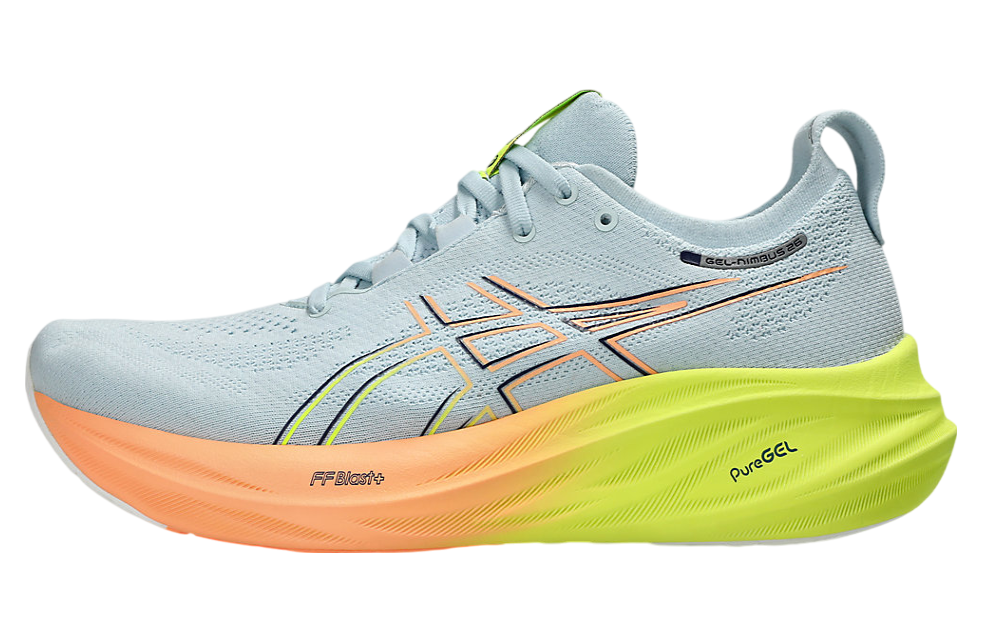 Asics Gel-Nimbus 26 Paris Cool Grey / Safety Yellow