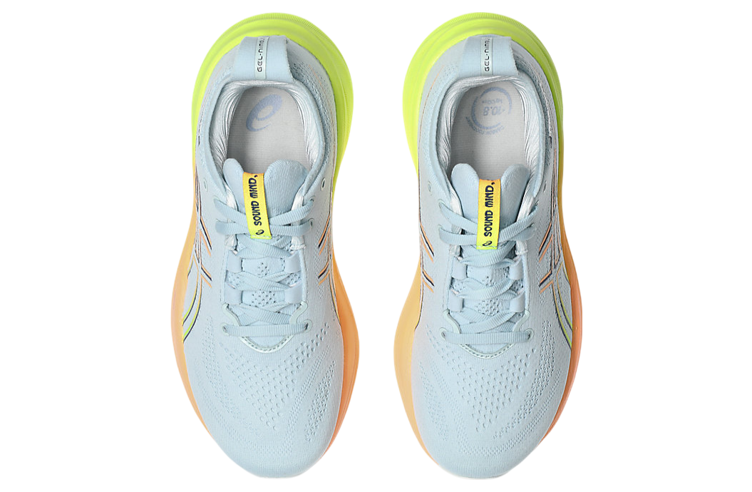 Asics Gel-Nimbus 26 Paris WMNS Cool Grey / Safety Yellow