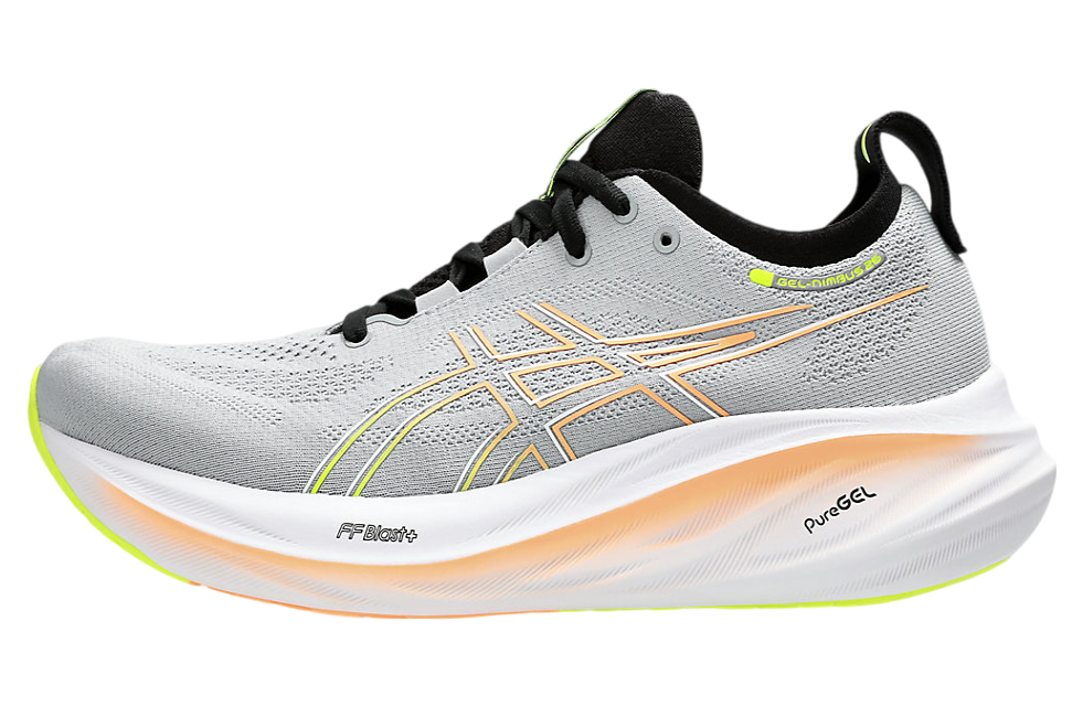 Asics Gel-Nimbus 26 Piedmont Grey / Safety Yellow