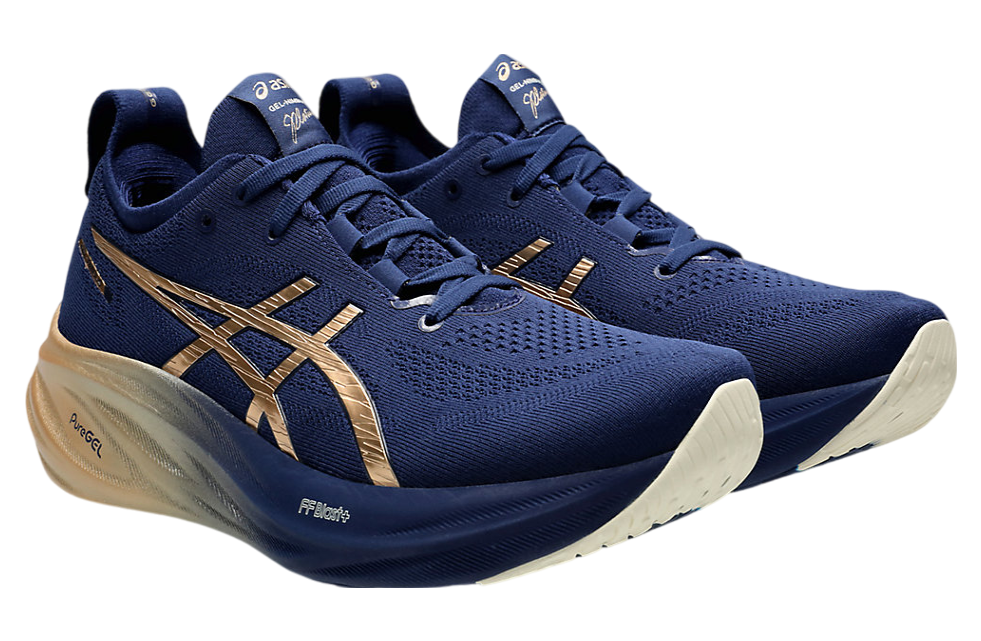 Asics Gel-Nimbus 26 Platinum Blue Expanse / Champagne