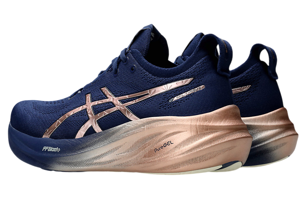 Asics Gel-Nimbus 26 Platinum WMNS Blue Expanse / Rose Gold