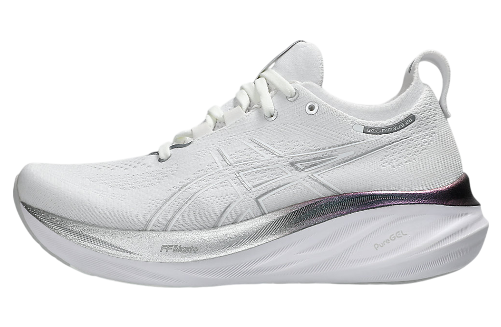 Asics Gel-Nimbus 26 Platinum WMNS Real White / Pure Silver