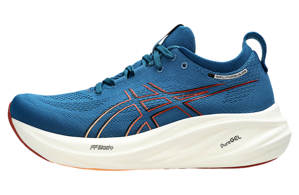 Asics Gel-Nimbus 26 Rich Navy / Faded Orange