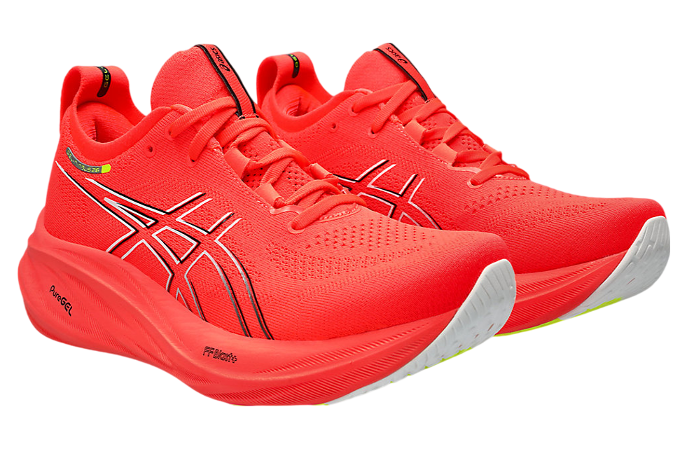 Asics Gel-Nimbus 26 Sunrise Red / Black