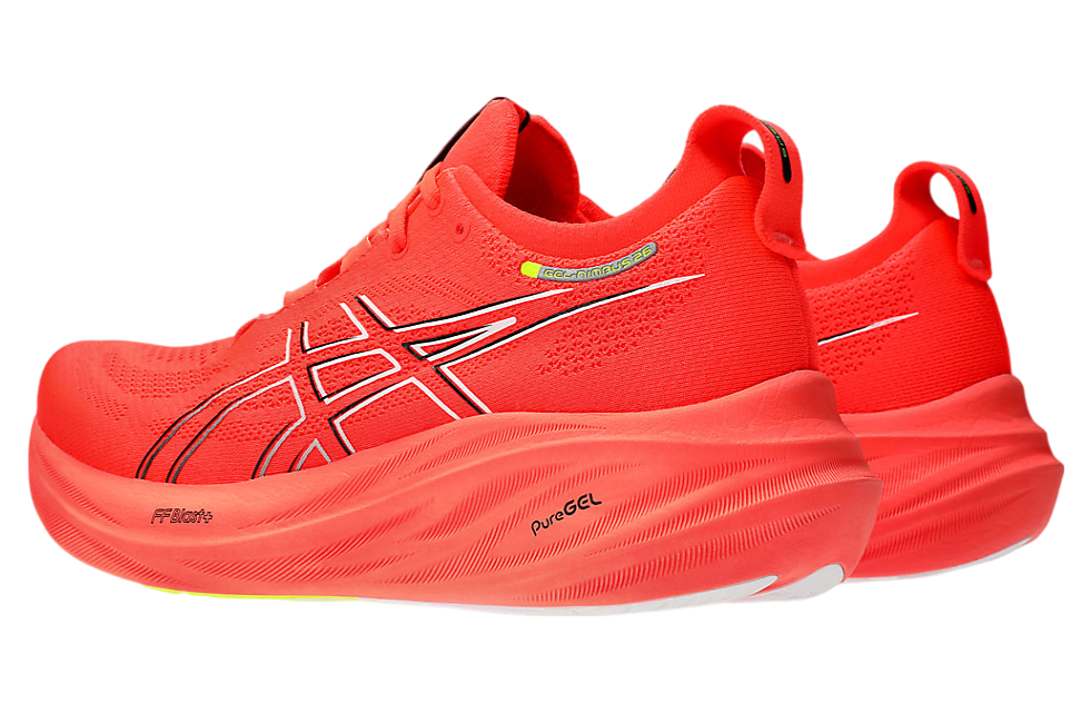 Asics Gel-Nimbus 26 Sunrise Red / Black