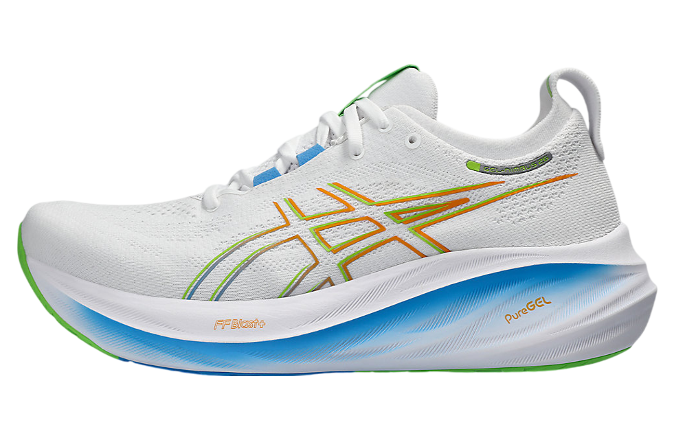 Asics Gel-Nimbus 26 White / Waterscape