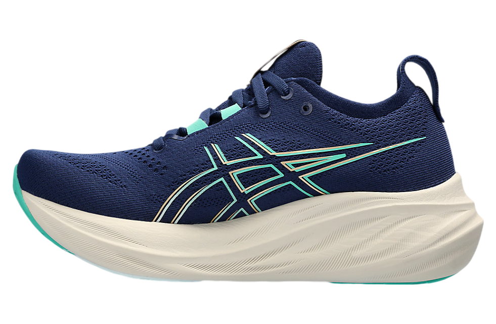 Asics Gel-Nimbus 26 Wide WMNS Blue Expanse / Aurora Green