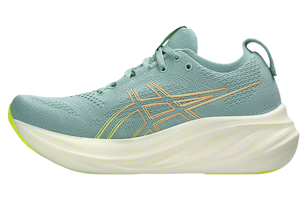 Asics Gel-Nimbus 26 Wide WMNS Light Celadon / Safety Yellow