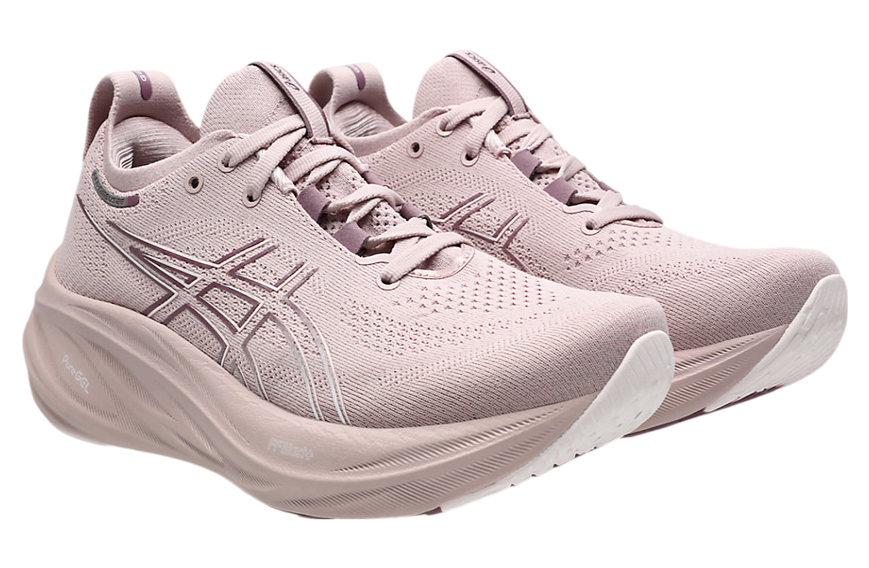 Asics Gel-Nimbus 26 Wide WMNS Watershed Rose / White