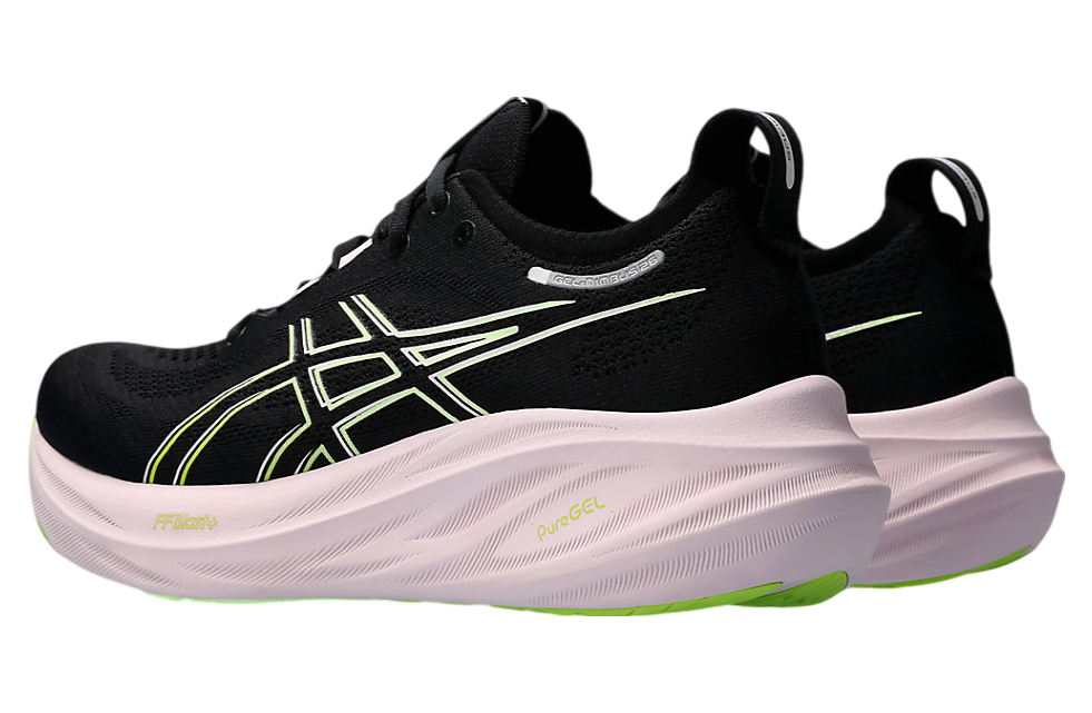 Asics Gel-Nimbus 26 WMNS Black / Neon Lime