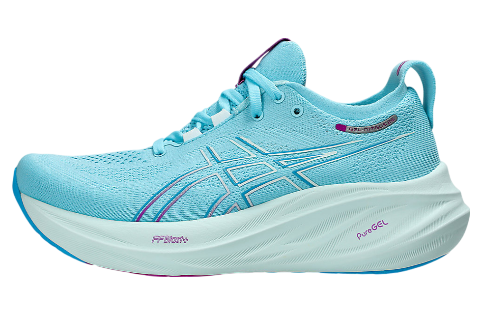 Asics Gel-Nimbus 26 WMNS Bright Cyan / Bold Magenta