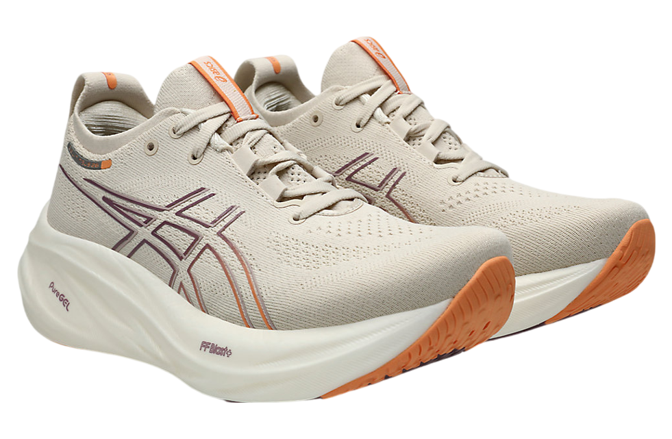 Asics Gel-Nimbus 26 WMNS Oatmeal / Faded Orange