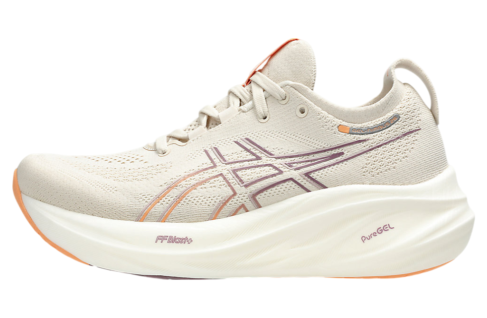 Asics Gel-Nimbus 26 WMNS Oatmeal / Faded Orange