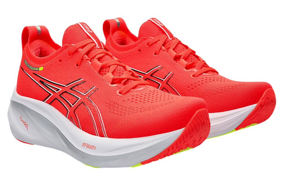 Asics Gel-Nimbus 26 WMNS Sunrise Red / Pure Silver