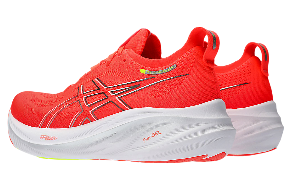 Asics Gel-Nimbus 26 WMNS Sunrise Red / Pure Silver