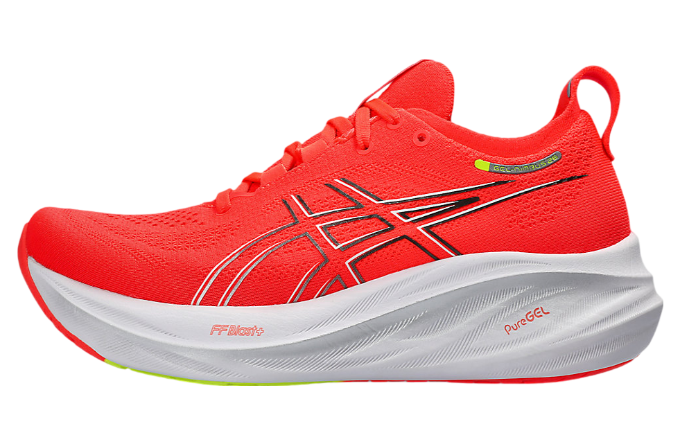 Asics Gel-Nimbus 26 WMNS Sunrise Red / Pure Silver