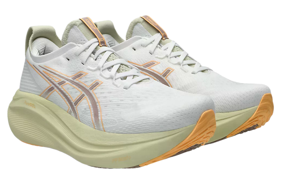 Asics GEL-Nimbus 27 4E Extra Wide White / Fawn