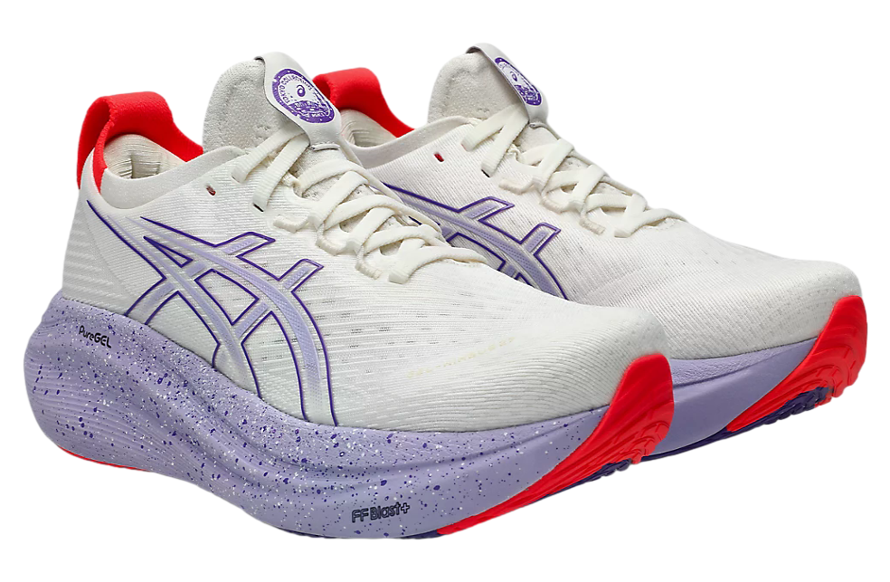 Asics Gel-Nimbus 27 Tokyo Cream / Edo Purple / Red