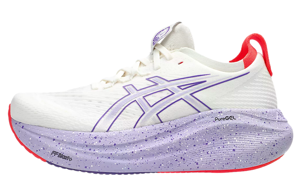 Asics Gel-Nimbus 27 Tokyo Cream / Edo Purple / Red