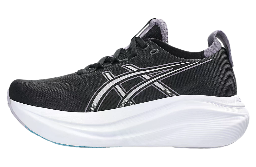 Asics Gel-Nimbus 27 Wide Black / Dusk Violet - Aug 2025 - 1012B752