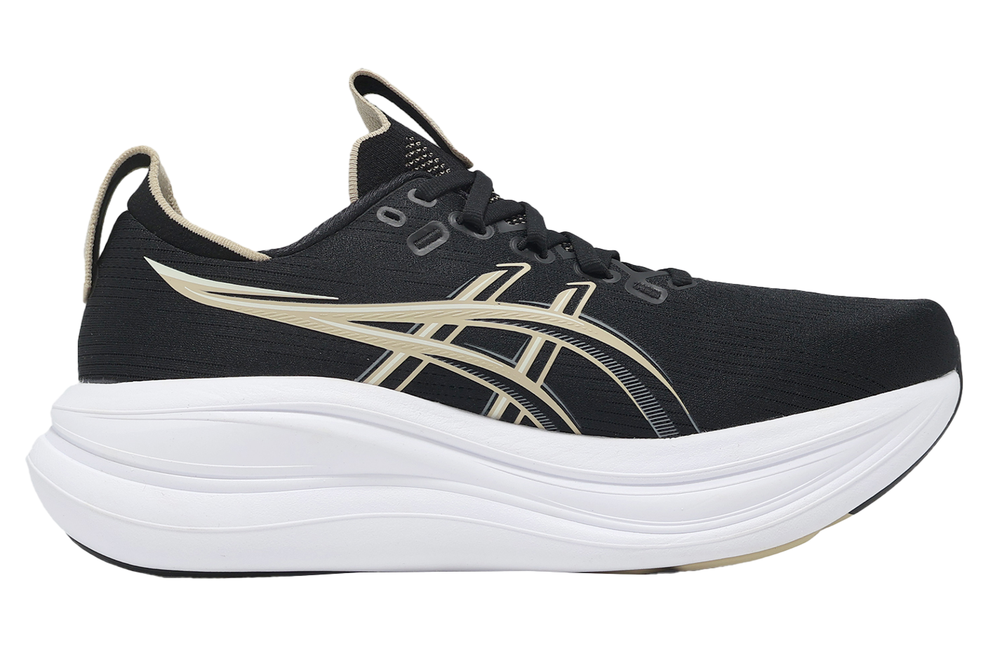 Asics GEL-Nimbus 28 2E Wide Black / Feather Grey