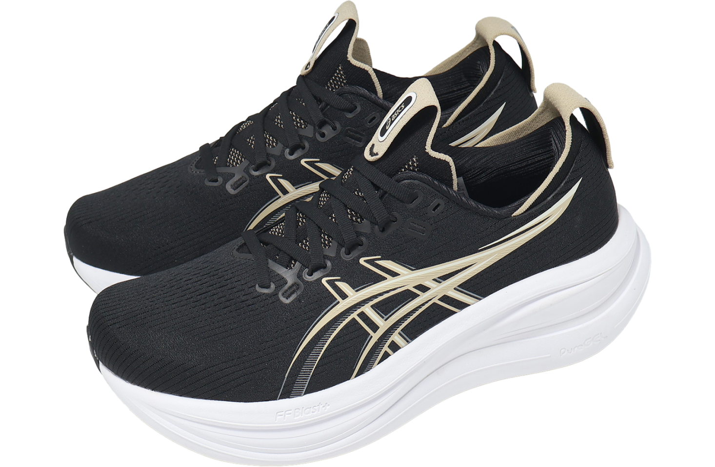 Asics GEL-Nimbus 28 2E Wide Black / Feather Grey